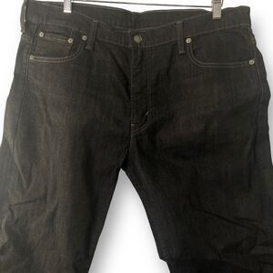 Levi's Men's 569 Loose Fit Black Jeans Size 36